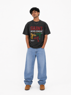 Oversize print t.shirt