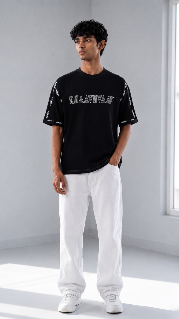 OVERSIZE PRINT T.SHIRT