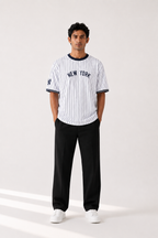 Oversize strip t.shirt