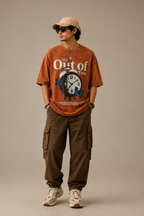 OVERSIZE PUP PRINT T.SHIRT
