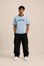 Oversize strip t.shirt
