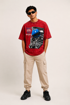 OVERSIZE DIGITAL PRINT T.SHIRT