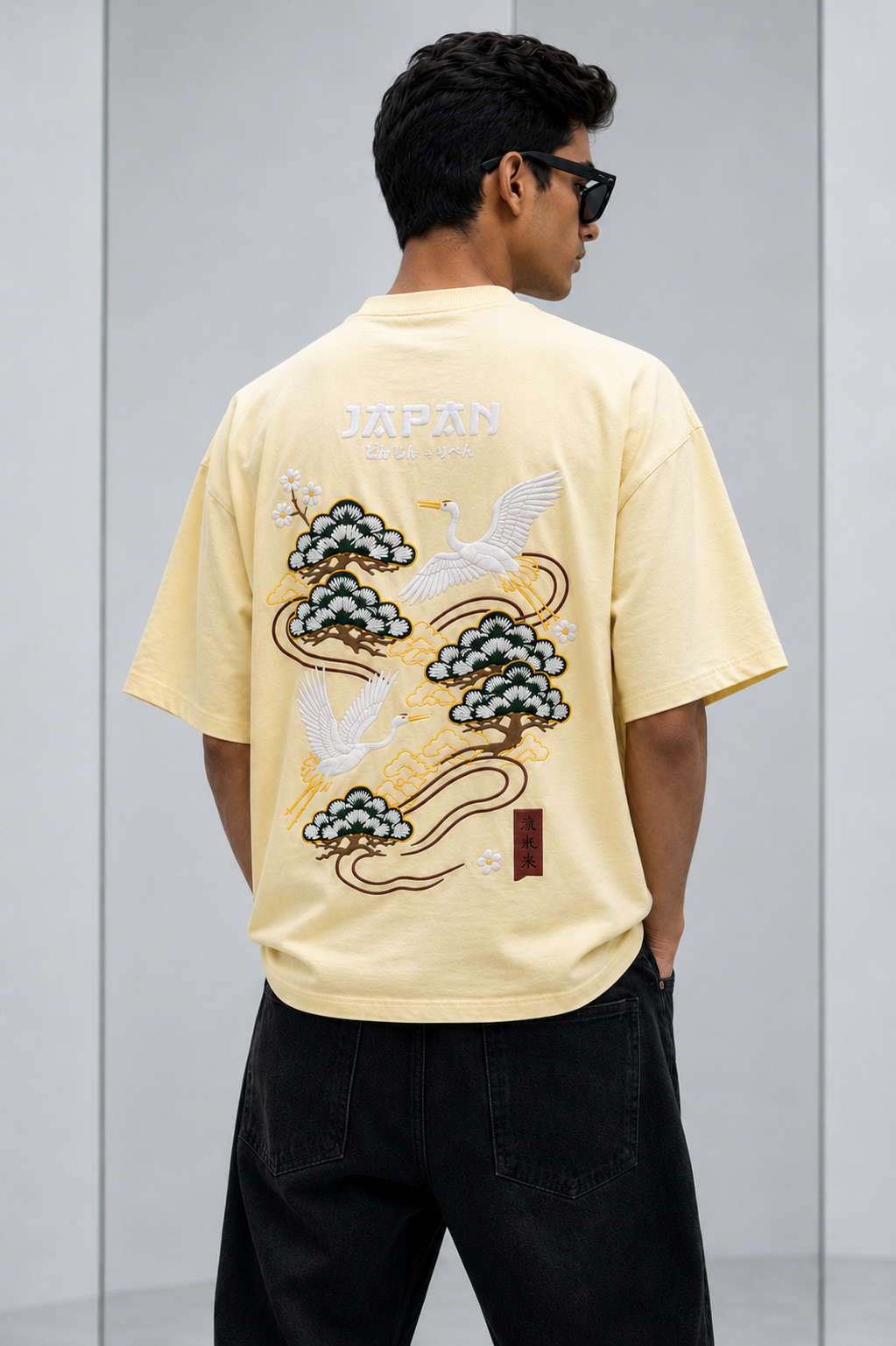 OVERSIZE PUP PRINT T.SHIRT