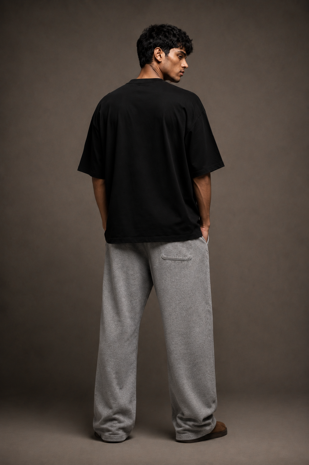 oversize differnt pattern t.shirt