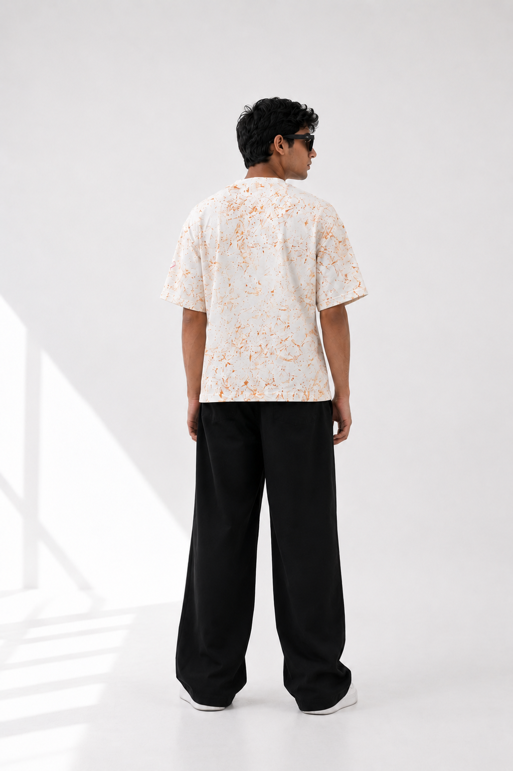 Oversize photo print t.shirt