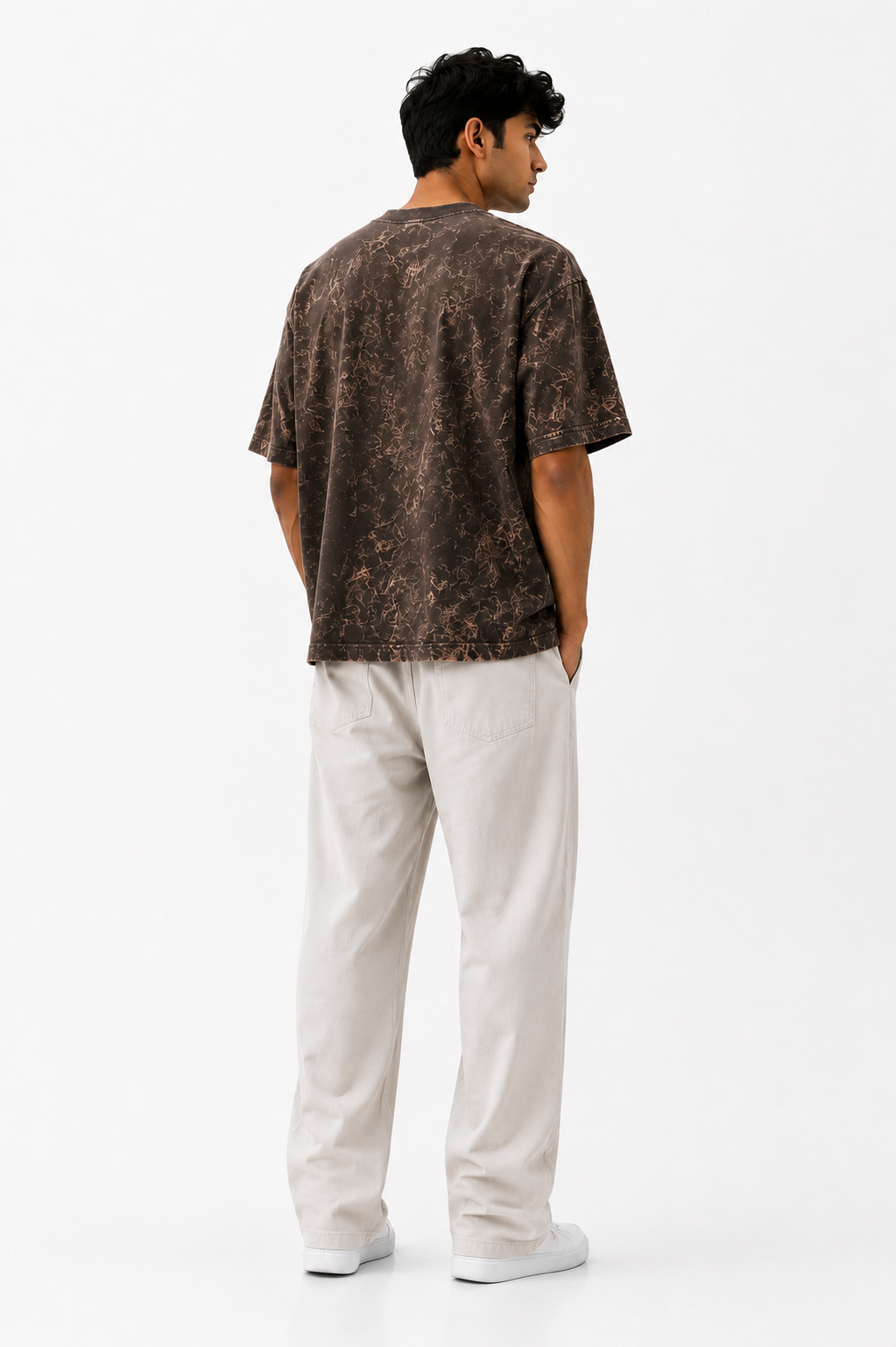Oversize photo print t.shirt