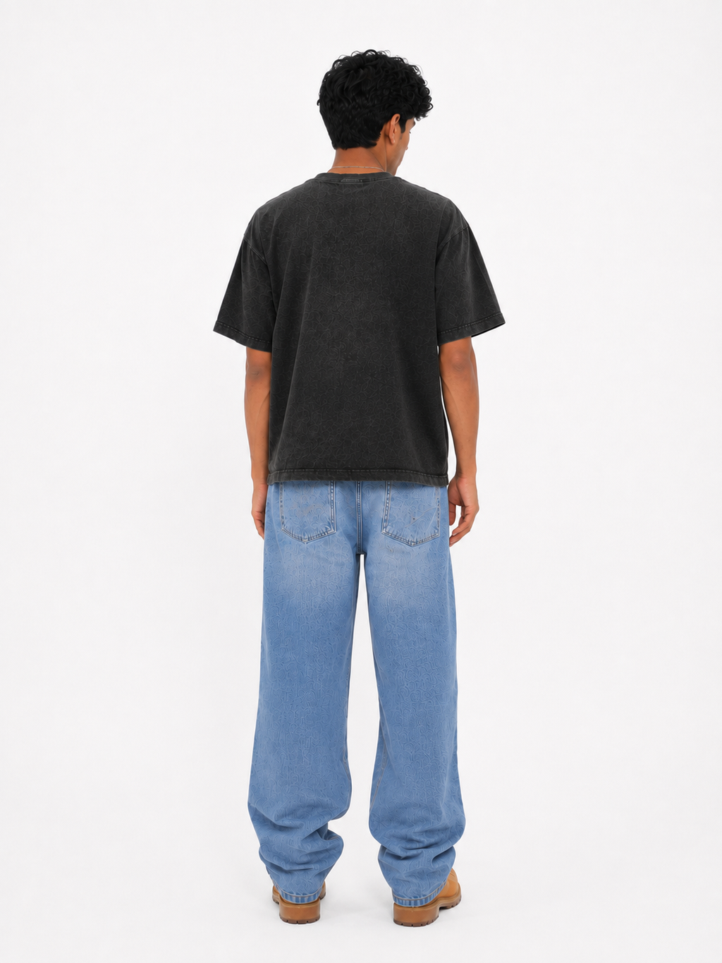 Oversize print t.shirt