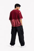 Oversize photo print t.shirt