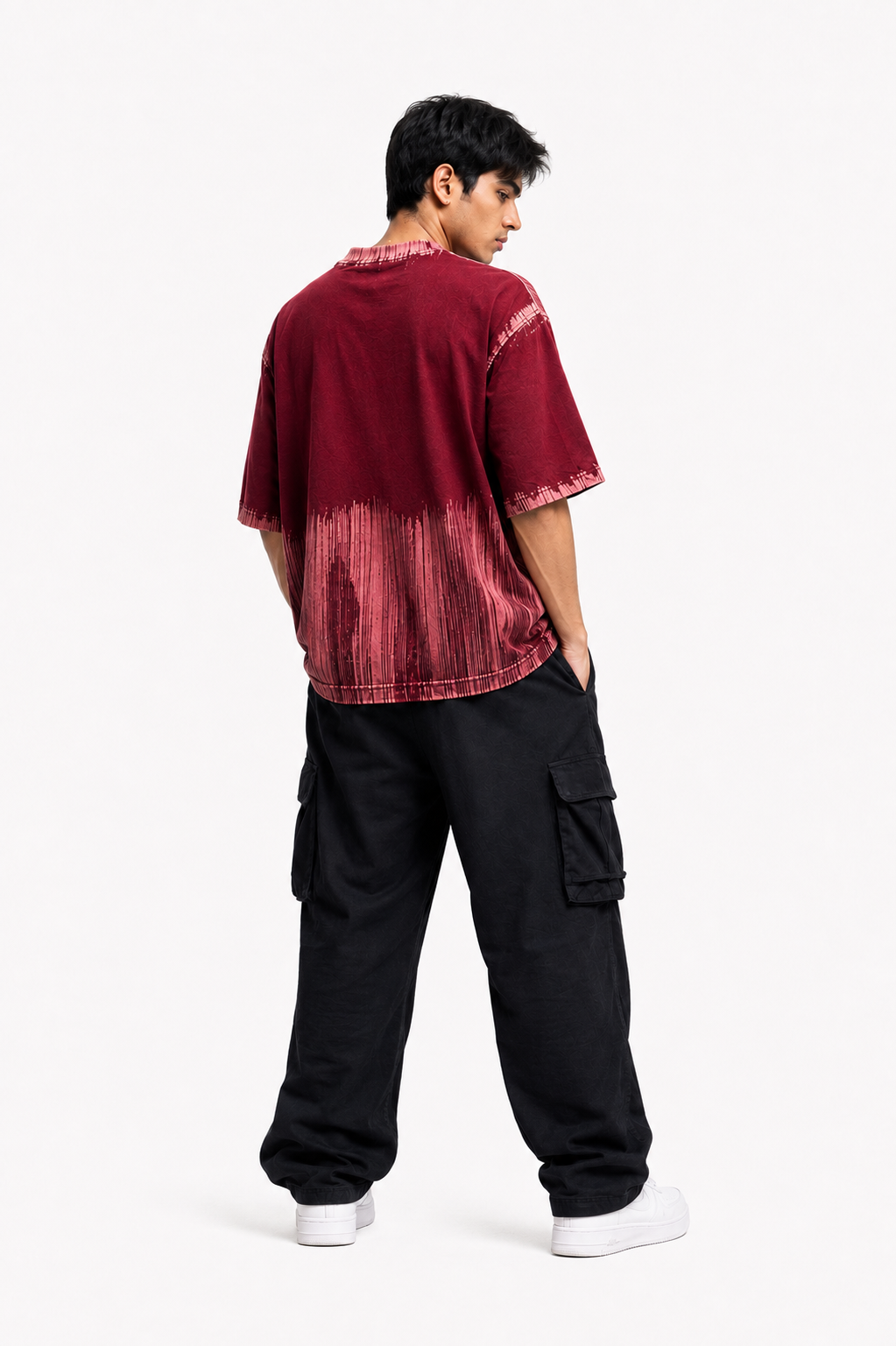 Oversize photo print t.shirt