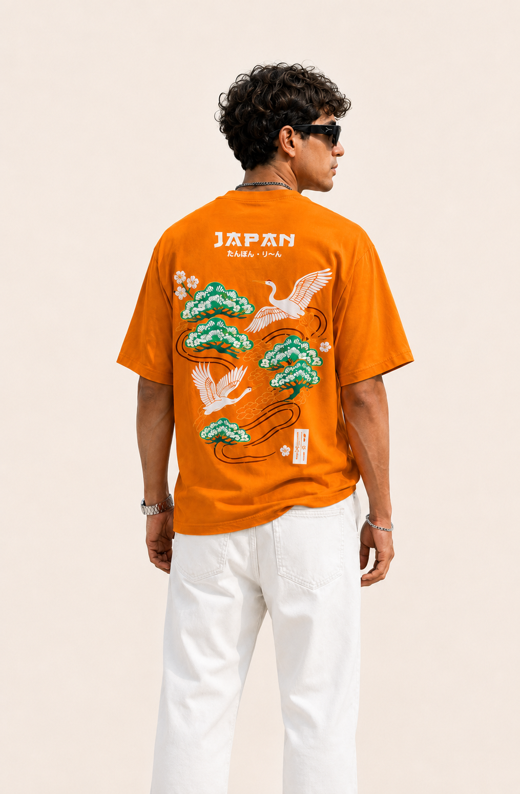OVERSIZE PUP PRINT T.SHIRT