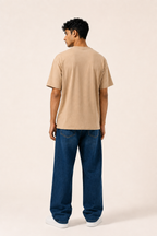 OVERSIZE BOX PRINT T.SHIRT