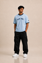 Oversize strip t.shirt