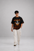 Oversize photo print t.shirt