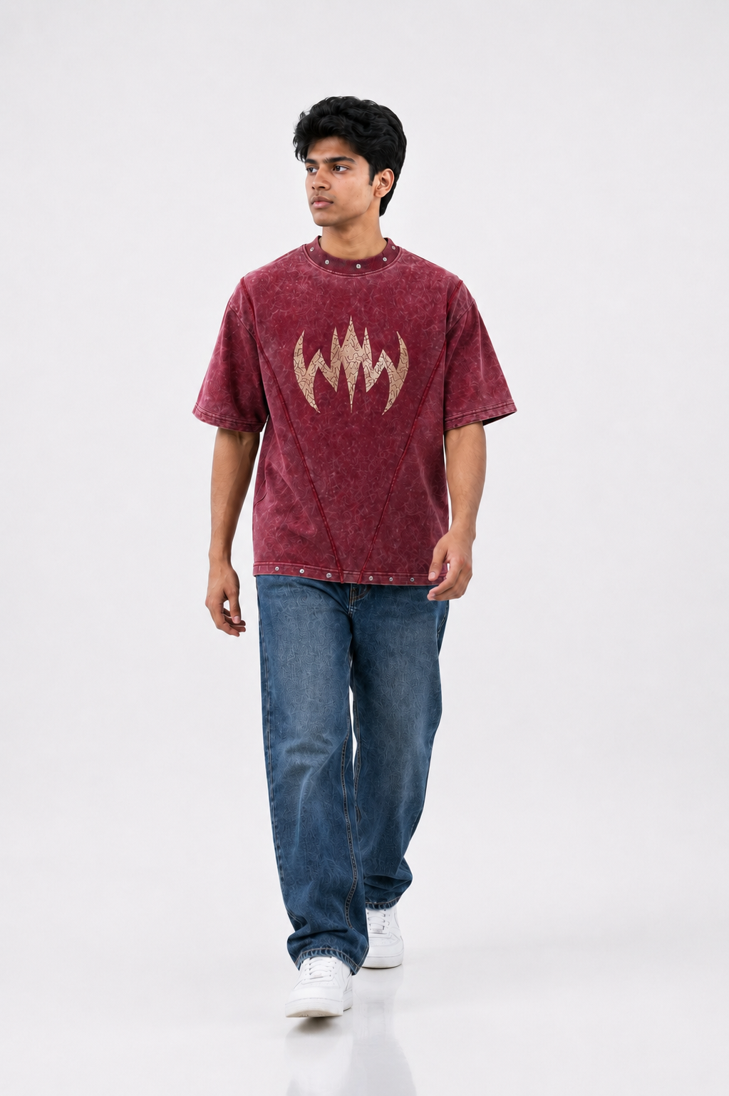Oversize metal t.shirt