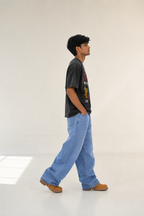 Oversize print t.shirt