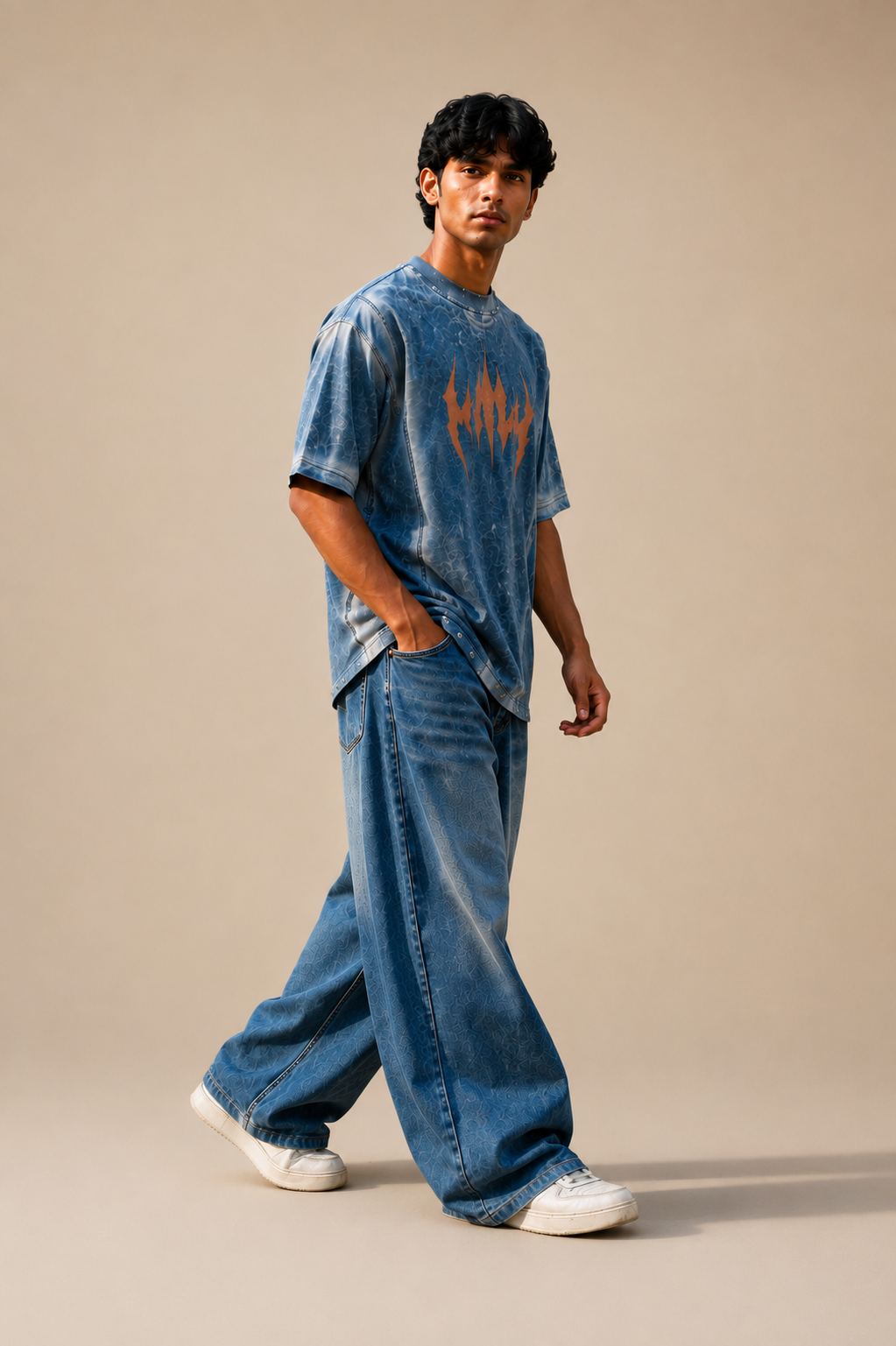 OVERSIZE METAL T.SHIRT