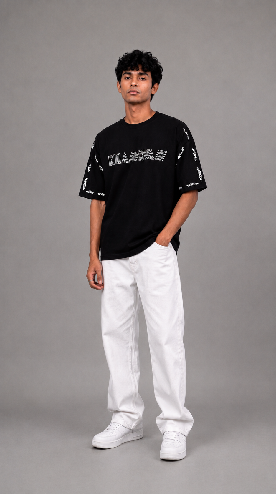 OVERSIZE PRINT T.SHIRT