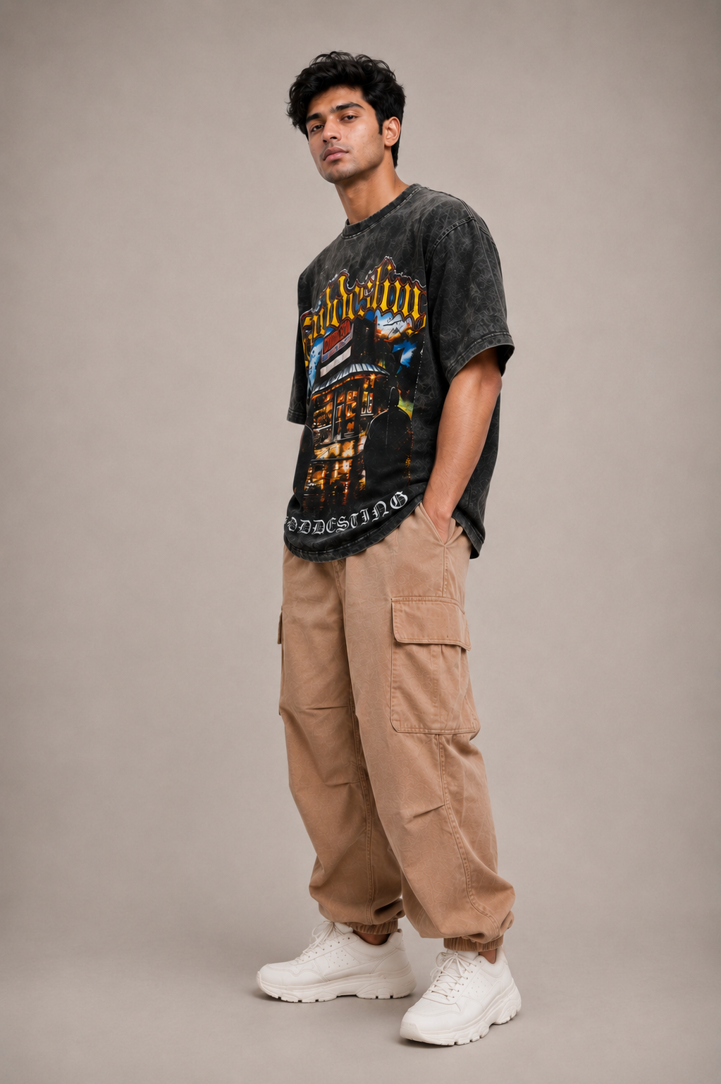 OVERSIZE DIGITAL PRINT T.SHIRT