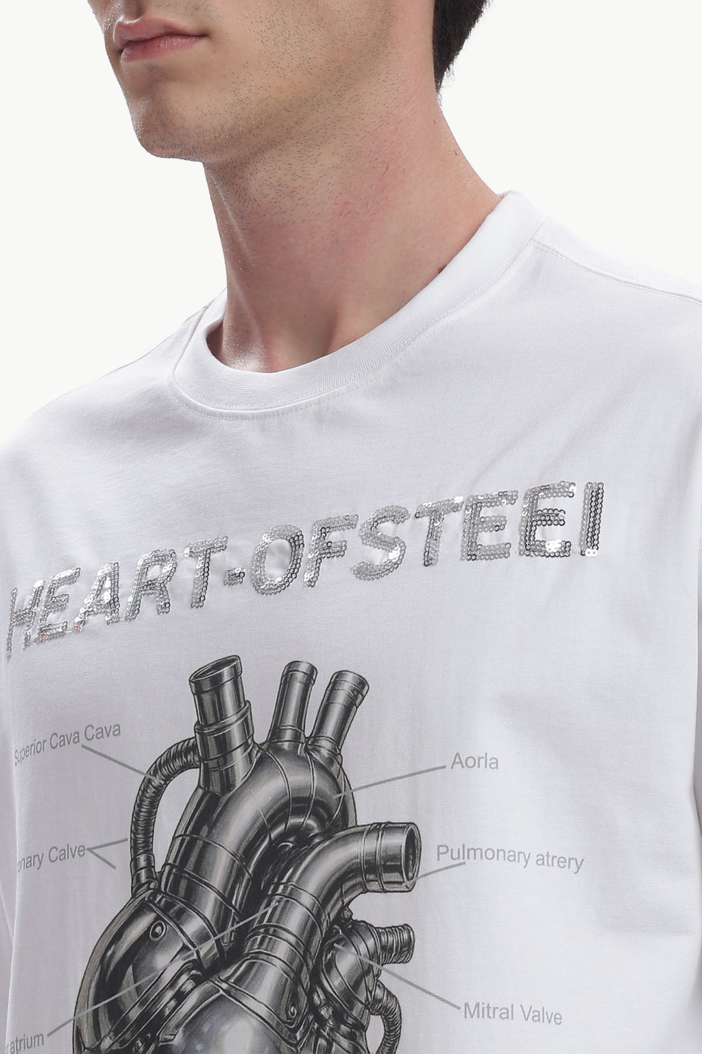 Oversized Reflect Print T-shirt