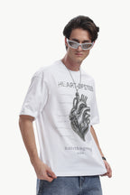 Oversized Reflect Print T-shirt