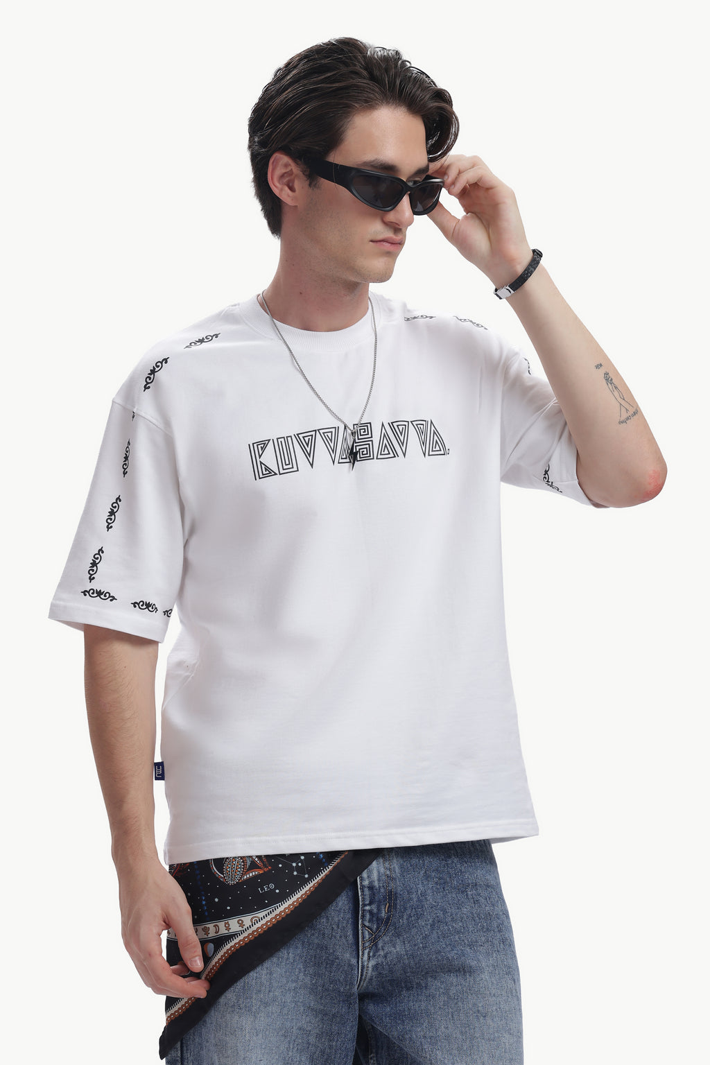 Oversized Print T-shirt