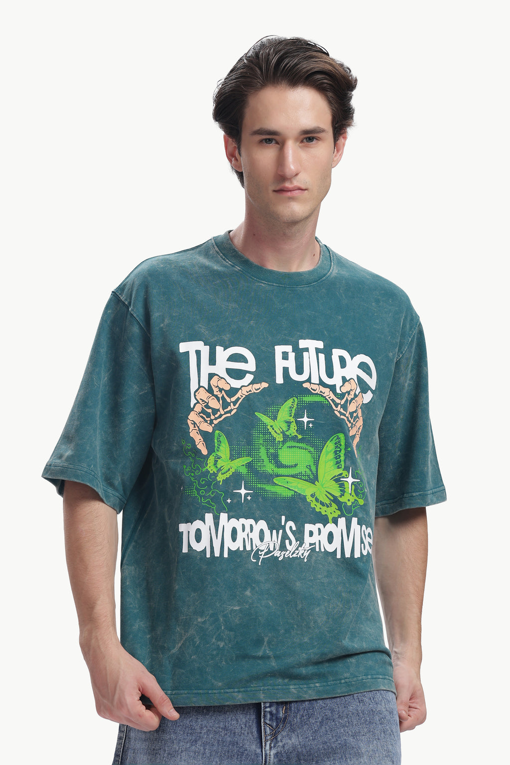 Oversized Acid Wash T-Shirt