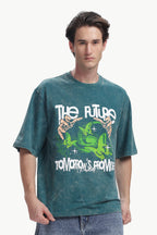 Oversized Acid Wash T-Shirt