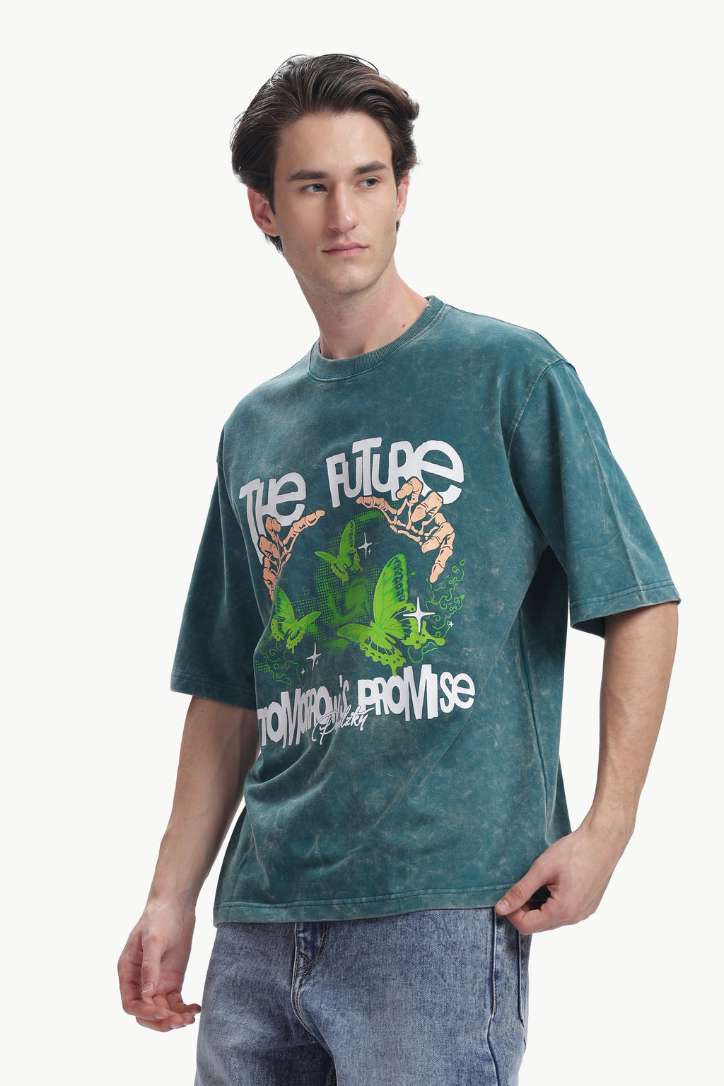 Oversized Acid Wash T-Shirt