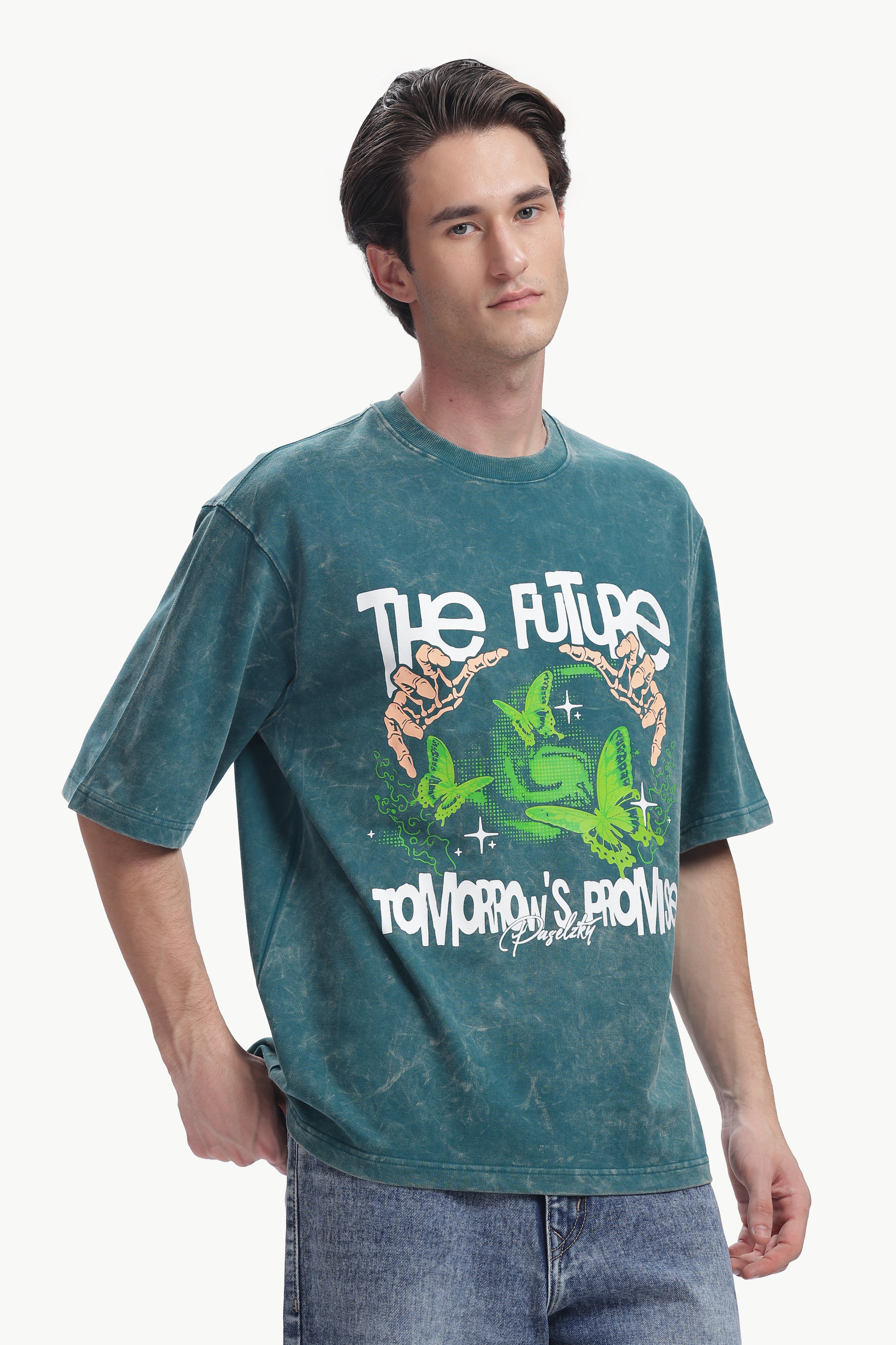Oversized Acid Wash T-Shirt