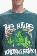 Oversized Acid Wash T-Shirt