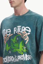 Oversized Acid Wash T-Shirt