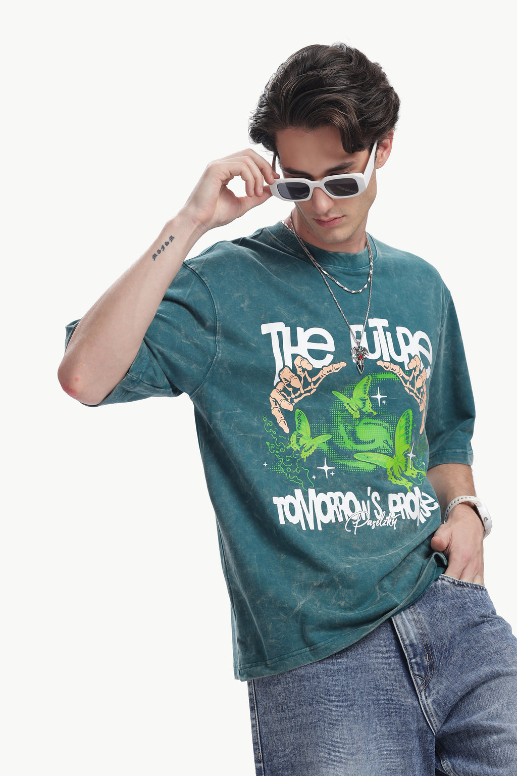 Oversized Acid Wash T-Shirt