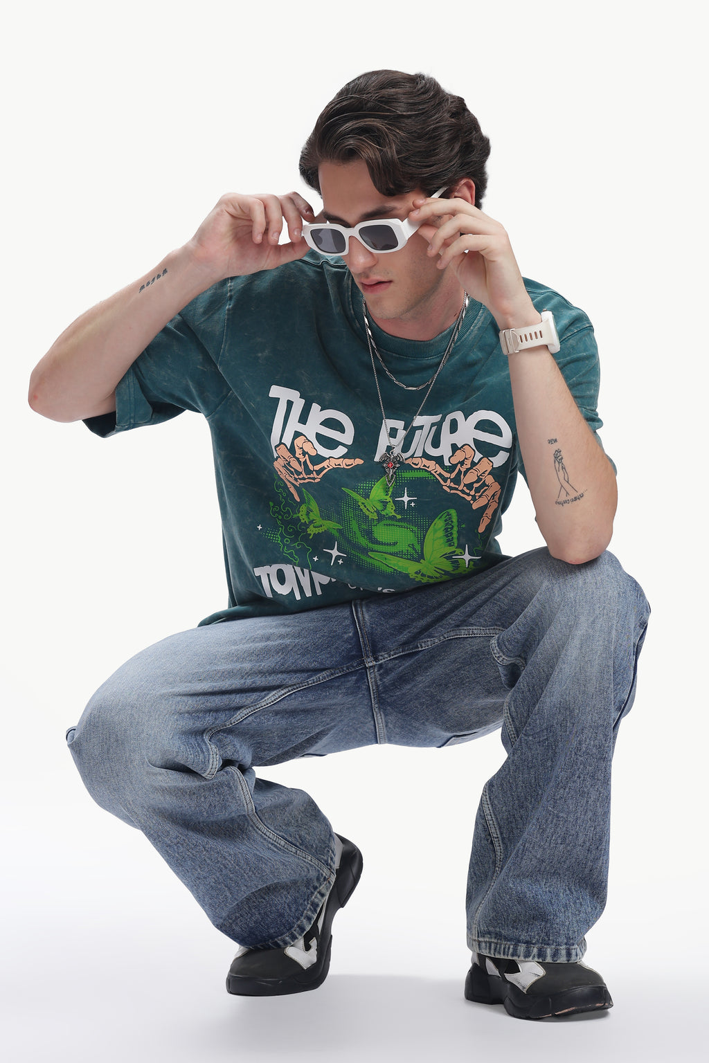 Oversized Acid Wash T-Shirt