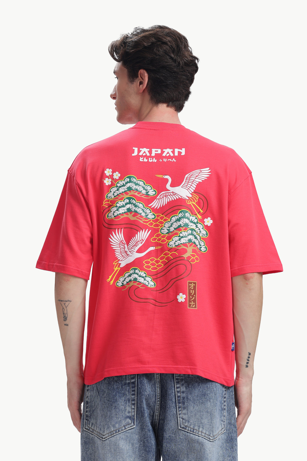 Oversized Puff Print T-shirt