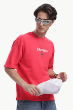 Oversized Puff Print T-shirt