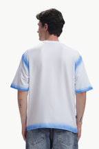 Oversized Spray Print T-shirt