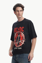 Oversized Graphic Print T-shirt