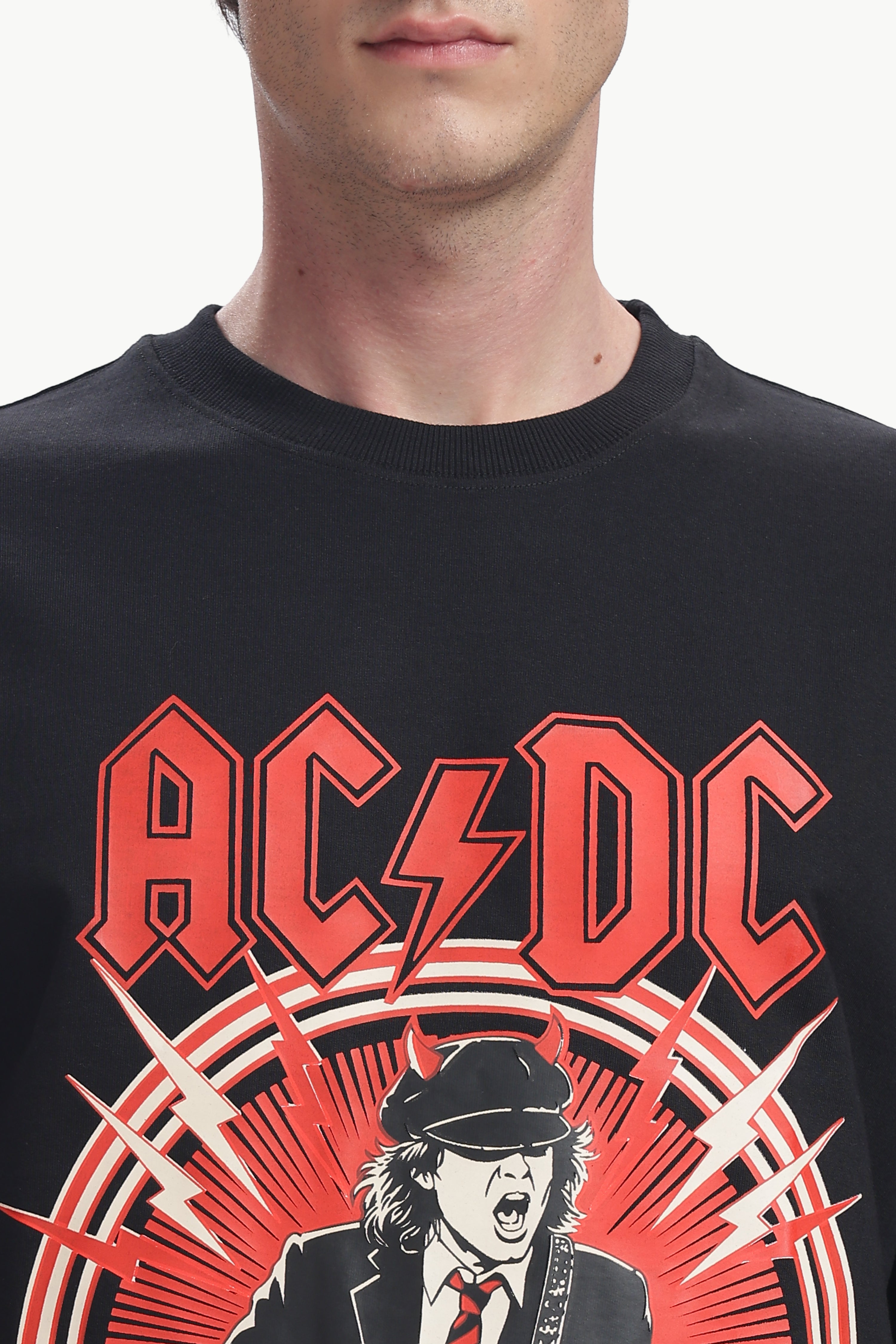 Oversized Graphic Print T-shirt