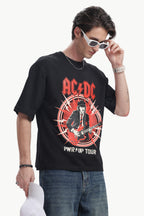 Oversized Graphic Print T-shirt