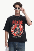 Oversized Graphic Print T-shirt