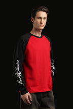 Oversized Box Print T-shirt