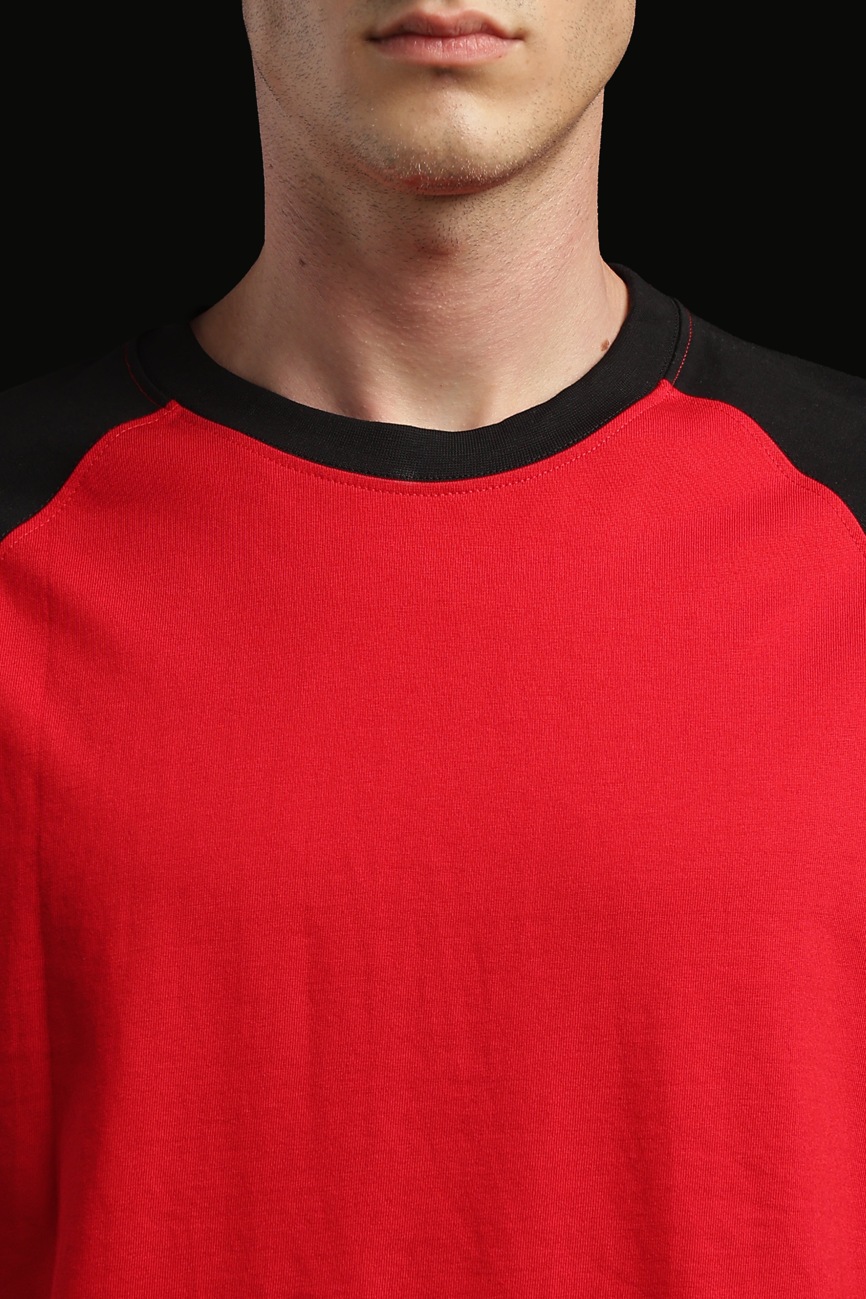 Oversized Box Print T-shirt