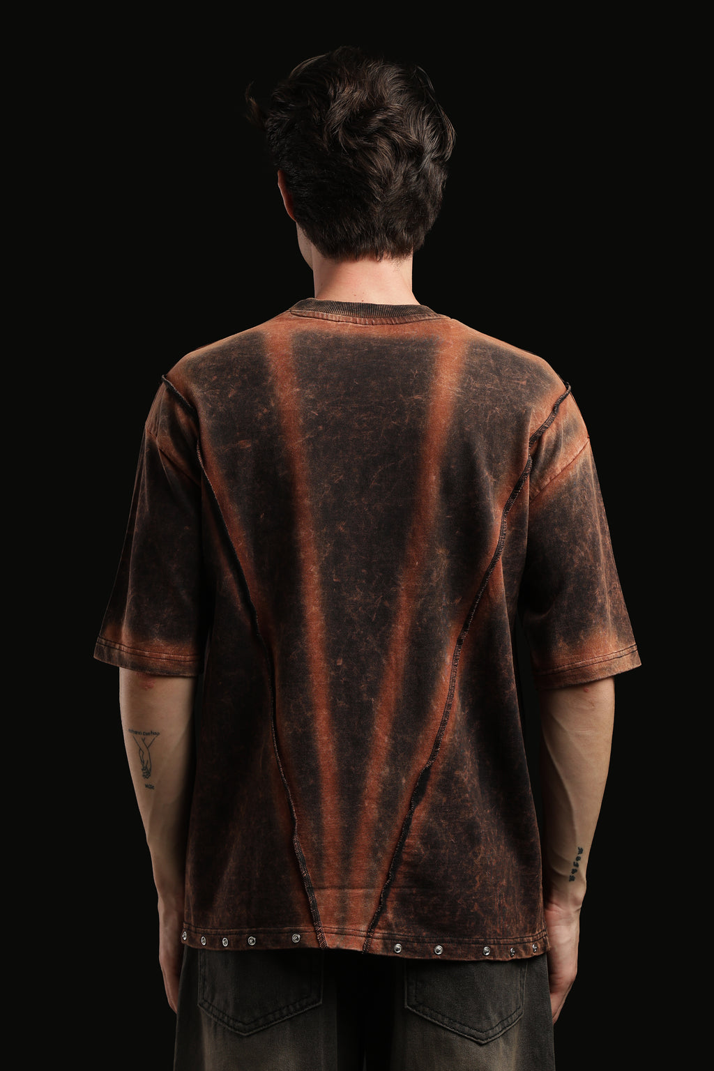 Oversized Metal Button T-shirt