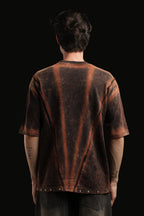 Oversized Metal Button T-shirt