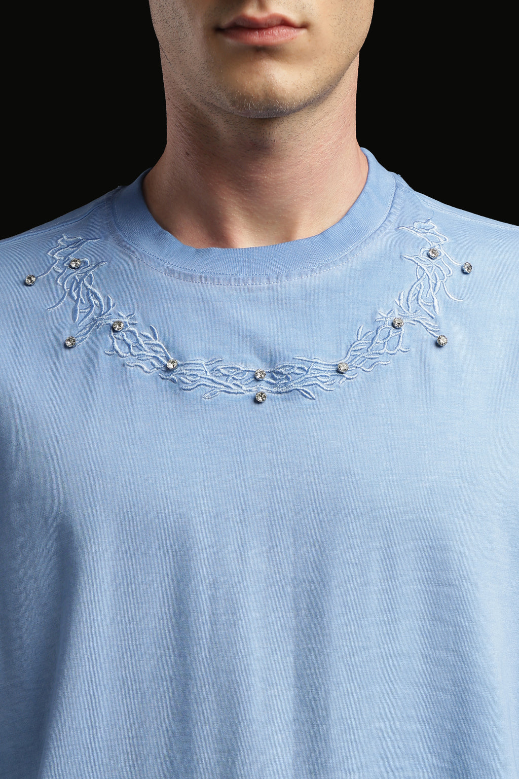 Oversized Acid Wash Stone T-shirt