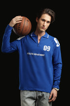 Oversized Polo Zip T-shirt