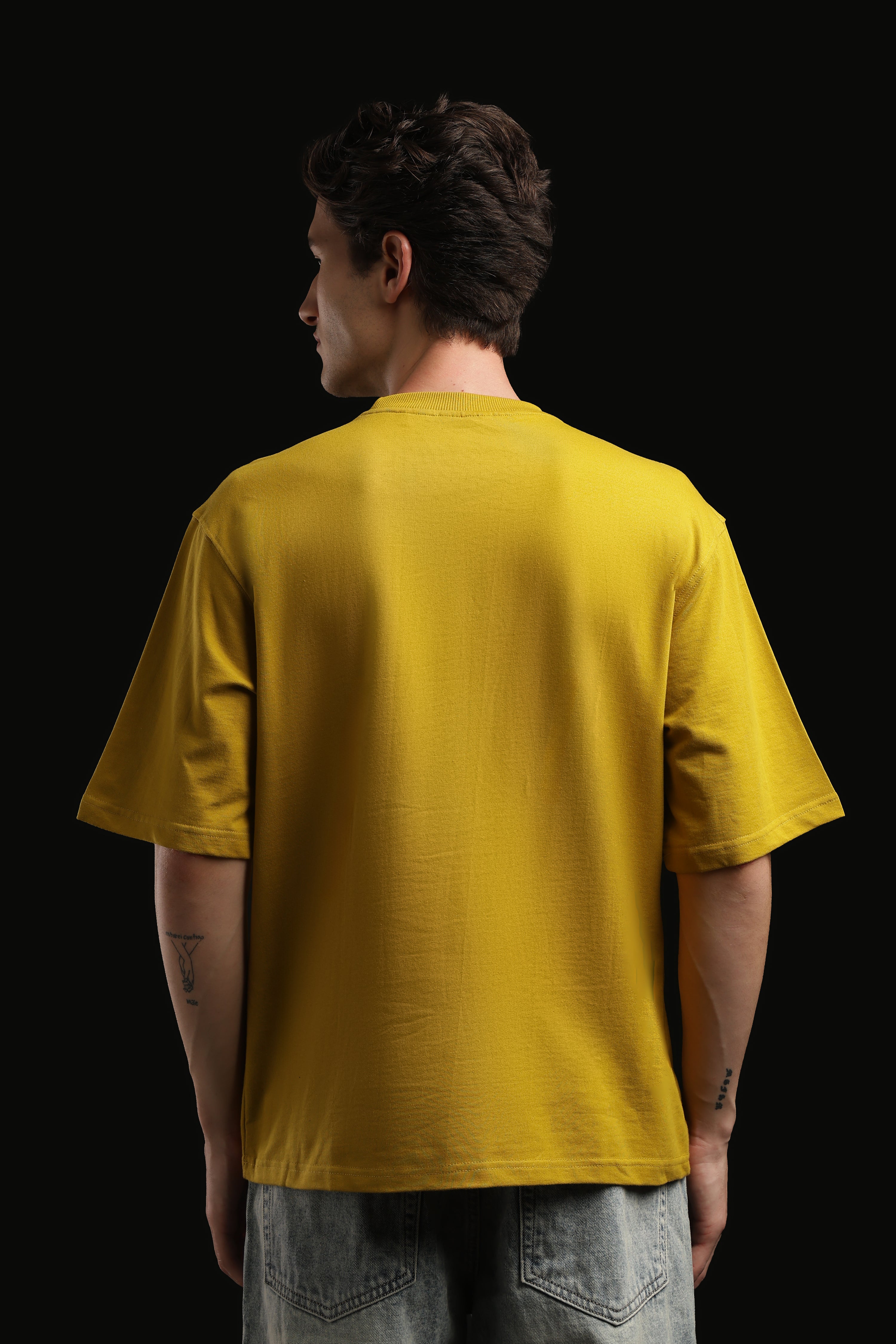 Oversized Box Print T-shirt