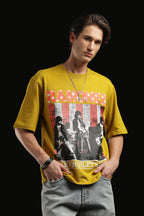 Oversized Box Print T-shirt