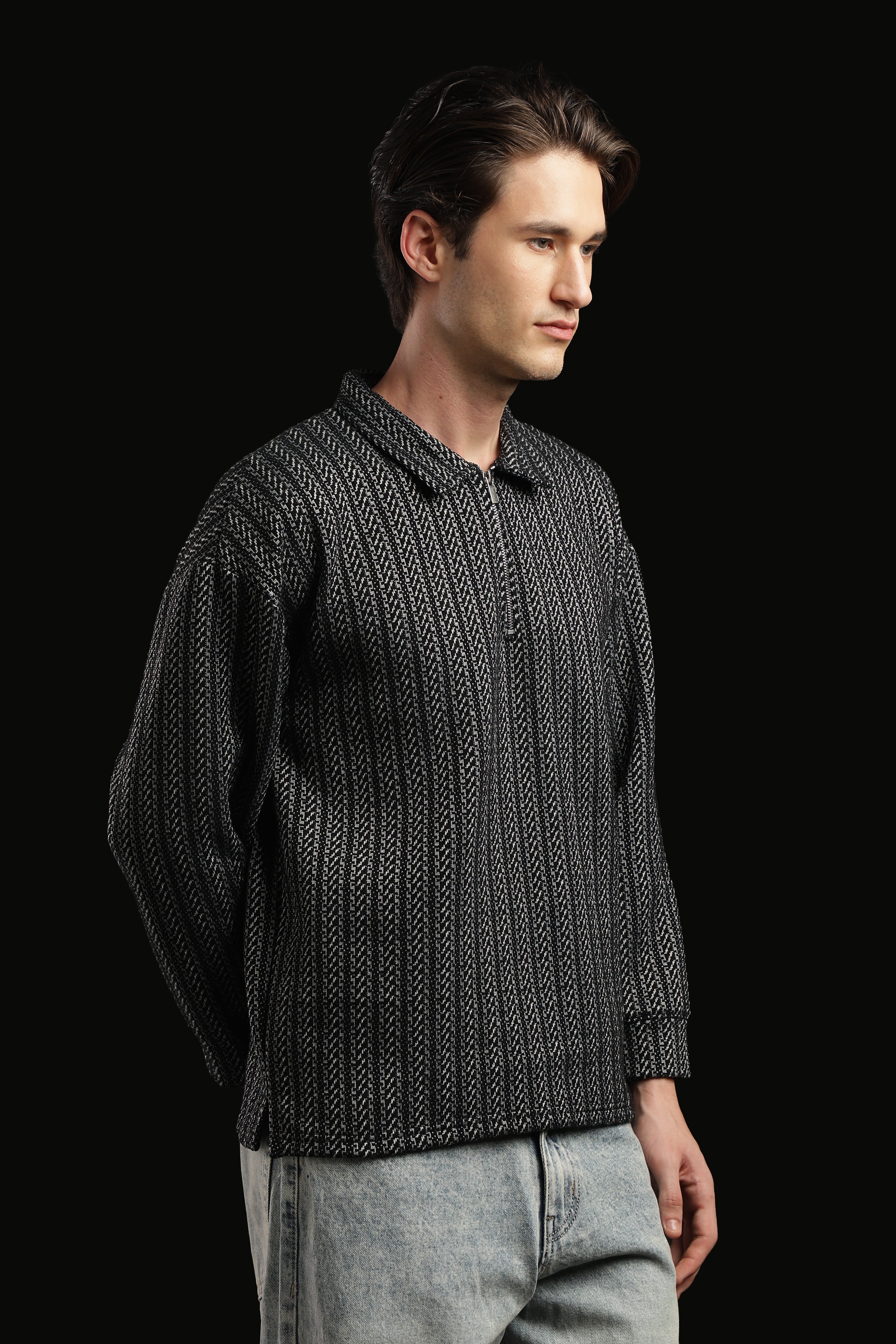Polo T-Shirt With Zip