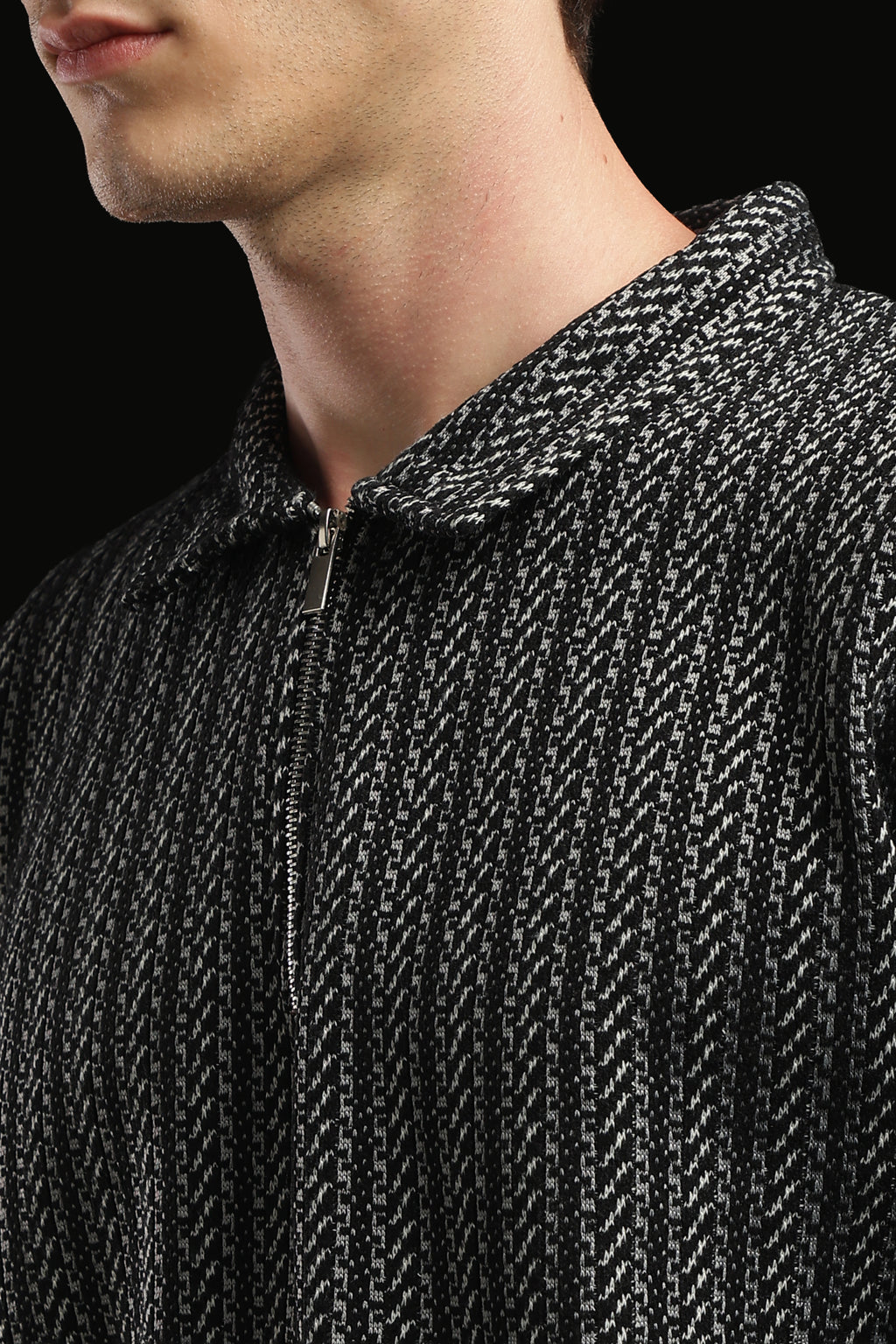 Polo T-Shirt With Zip